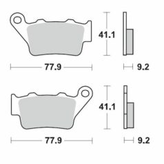BRAKE PAD OFFROAD SINTER PRO RACING
