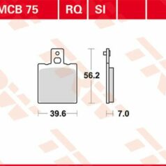BRAKE PAD RQ ORGANIC SPORT
