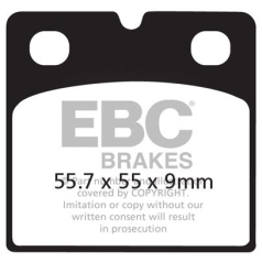 BRAKE PAD FA-V SERIES SINTERED METAL/ORGANIC COMPOUND