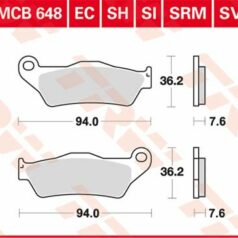 BRAKE PAD SRM SINTER SCOOTER >125