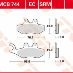 BRAKE PAD SRM SINTER SCOOTER >125