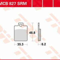 BRAKE PAD SRM SINTER SCOOTER >125
