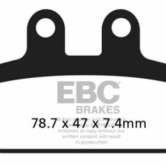 BRAKE PAD SFA-HH SERIES SINTERED METAL
