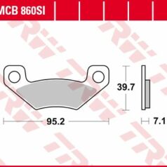 BRAKE PAD SI SINTER OFFROAD