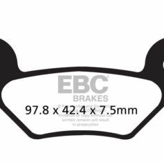 BRAKE PAD FA-R SERIES SINTERED METAL