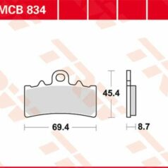 BRAKE PAD SV SINTER PERFORMANCE STREET