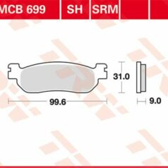 BRAKE PAD ALLROUND ORGANIC STANDARD