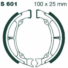 BRAKE SHOE PLAIN SERIES ORGANIC