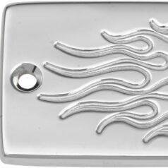 MASTER CYLINDER COVER FLAME CHROME