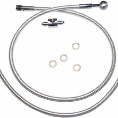 BRAKE LINE REAR NON-ABS STERLING CHROMITE® II NATURE