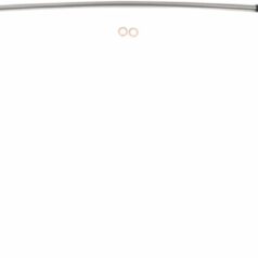 BRAKE LINE WITH HEADLIGHT USE ONLY WITH MOTO-MASTER RADIAL MASTER CYLINDER OEM LENGTH