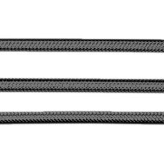 BRAKE LINE UPPER DUAL DISC NON-ABS DESIGNER CHROME BLACK
