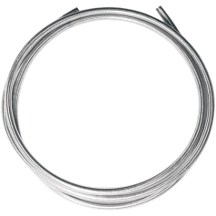 BRAKE LINE BYO® NON-ABS 12' STAINLESS WITH CLEAR COAT