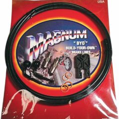 BRAKE LINE BYO® FRONT SINGLE DISC NON-ABS 6' STAINLESS NATURE