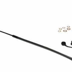 BRAKE LINE FRONT LOWER DESIGNER CLEAR JACKET CHROME BLACK