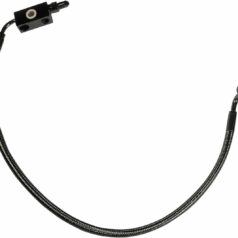 BRAKE LINE FRONT LOWER DESIGNER CLEAR JACKET CHROME BLACK