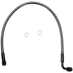 BRAKE LINE FRONT UPPER ABS DESIGNER BLACK PEARL