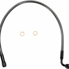 BRAKE LINE FRONT UPPER ABS DESIGNER BLACK PEARL