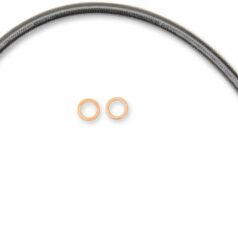 BRAKE LINE FRONT UPPER ABS DESIGNER BLACK PEARL