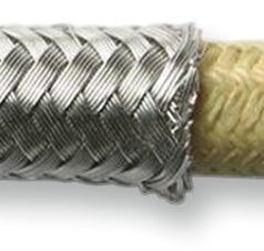 BRAKE LINE SINGLE DISC E-Z ALIGN CHROME BLACK