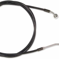 BRAKE LINE KIT ABS UPPER FRONT E-Z ALIGN XR 70" LENGTH BLACK PEARL BRAIDED