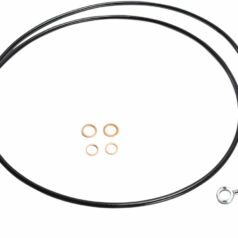 BRAKE LINE KIT ABS UPPER FRONT E-Z ALIGN XR 72" LENGTH BLACK PEARL BRAIDED