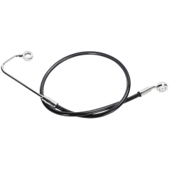 BRAKE LINE KIT ABS UPPER FRONT E-Z ALIGN XR 42" LENGTH BLACK PEARL BRAIDED