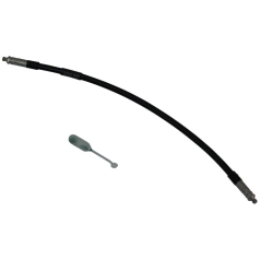 BRAKE HOSE BLACK 090 CM