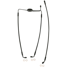 LINE BRAKE FRONT XR BLK