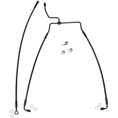 LINE BRAKE FRONT XR BLK