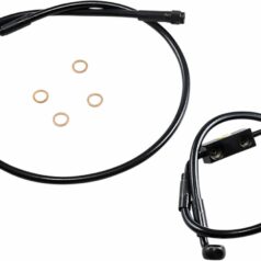 LINE BRAKE FRONT XR BLK