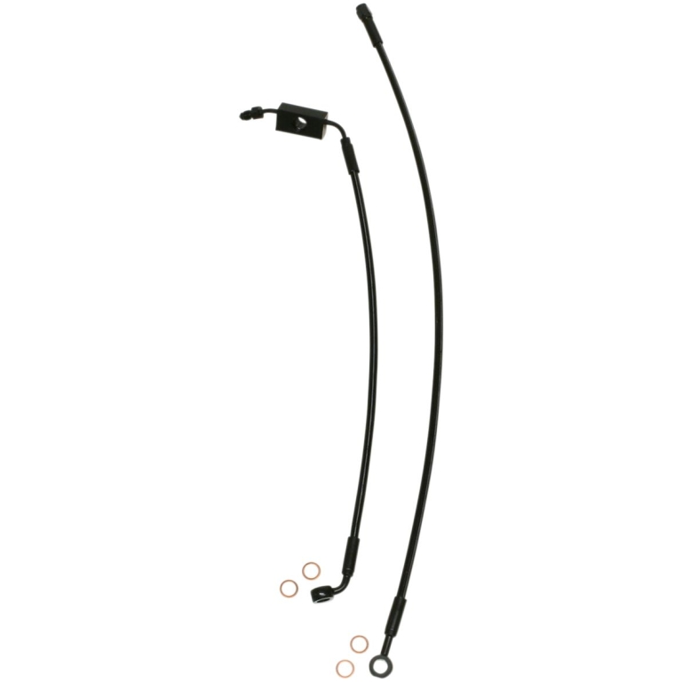 LINE BRAKE FRONT XR BLK