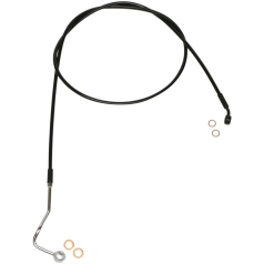 LINE BRAKE MID UPR XR BLK