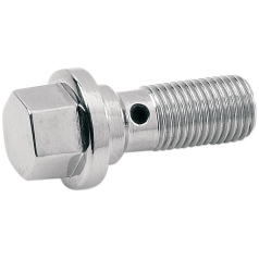 BANJO BOLT STAINLESS CHROME NATURE 3/8"-24