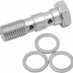 DOUBLE BANJO BOLT CHROME 10MM X 1.25