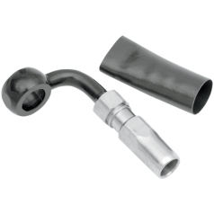 BANJO FITTING BYO® STAINLESS CHROME BLACK