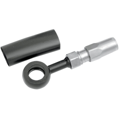 BANJO FITTING BYO® STAINLESS CHROME BLACK