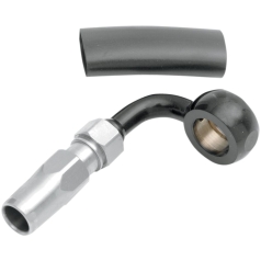 BANJO FITTING BYO® STAINLESS CHROME BLACK
