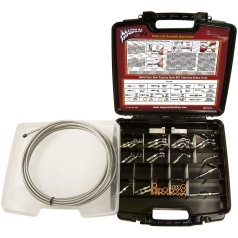BRAKE LINE BUILDER KIT DELUXE BYO® CHROME NATURE