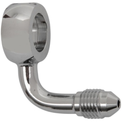 BANJO FITTING AN3 90° 12mm CHROME