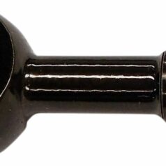 BANJO FITTING AN3 180° 12mm BLACK