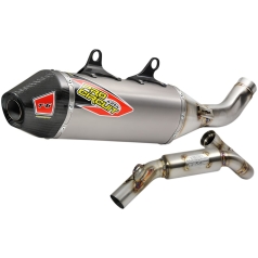 EXHAUST T6 SS/TI/CF KTM