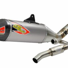 EXHAUST SYSTEM T-6 EURO STAINLESS WITH TITANIUM CANISTERS & CARBON END CAP