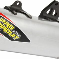 SLIP-ON MUFFLER/SILENCER T-5 STAINLESS STEEL ALUMINIUM