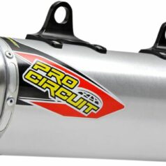 SLIP-ON MUFFLER/SILENCER T-6 STAINLESS STEEL ALUMINIUM