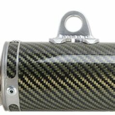 MUFFLER/SILENCER TI-2 SHORTY CARBON KEVLAR TITANIUM