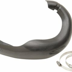 CARBON FIBER PIPE GUARD FOR 2-STROKE STOCK EXHAUST