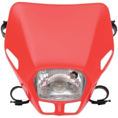 FIRE-FLY SINGLE HEADLIGHT (12V/35W) CRF-RED