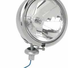 SPOTLIGHT DIAMOND-STYLE 4.5" STUD-MOUNT CLEAR LENS CHROME