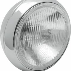 HEADLIGHT 7" SMOOTH CHROME HD FLST